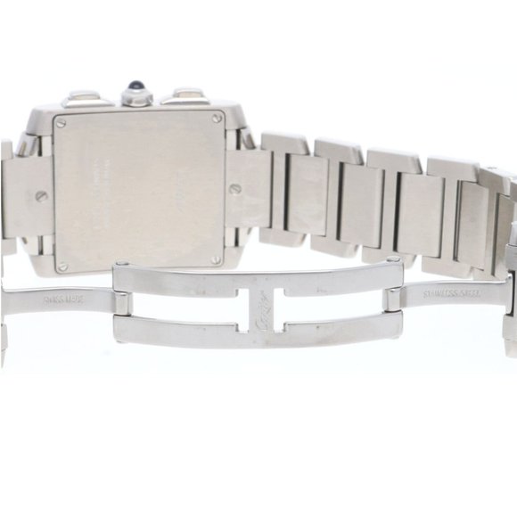 Cartier Tank Francaise Watch, Stainless Steel 2653 Quartz Men's CARTIER - Picture 9 of 10